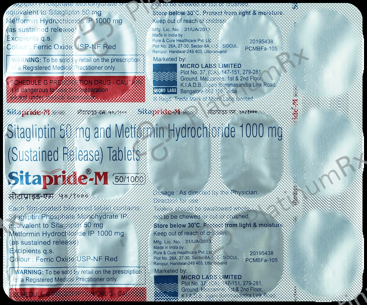 Sitapride-M 50/1000 Tablet SR
