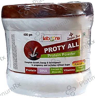 Proty All Protein Powder Chocolate Sugar Free