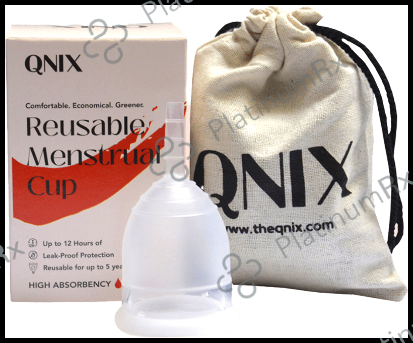 QNIX Reusable Menstrual Cup Large 1 Unit