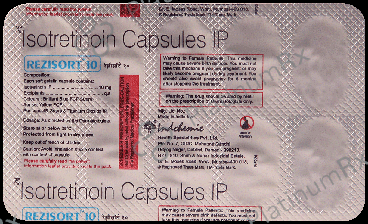 Rezisort 10mg Capsule