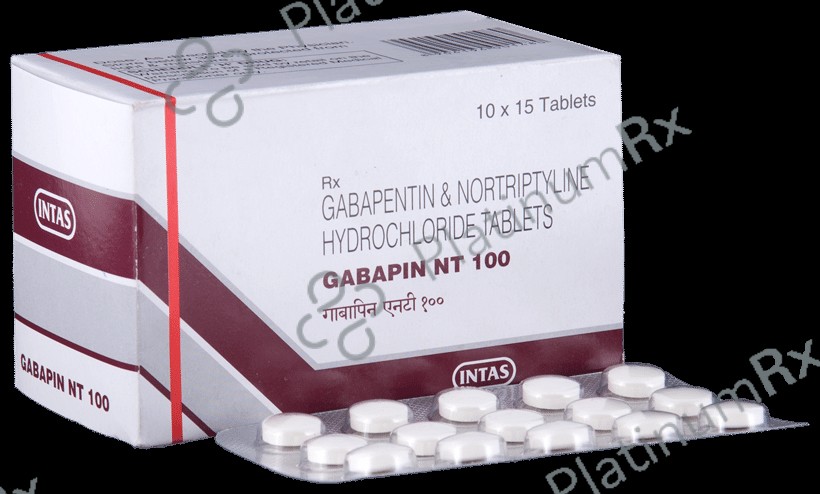 Gabapin NT 100/10mg Tablet 15s
