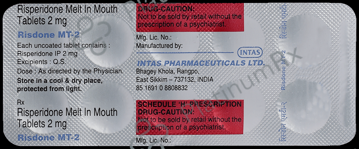 Risdone MT 2mg Tablet
