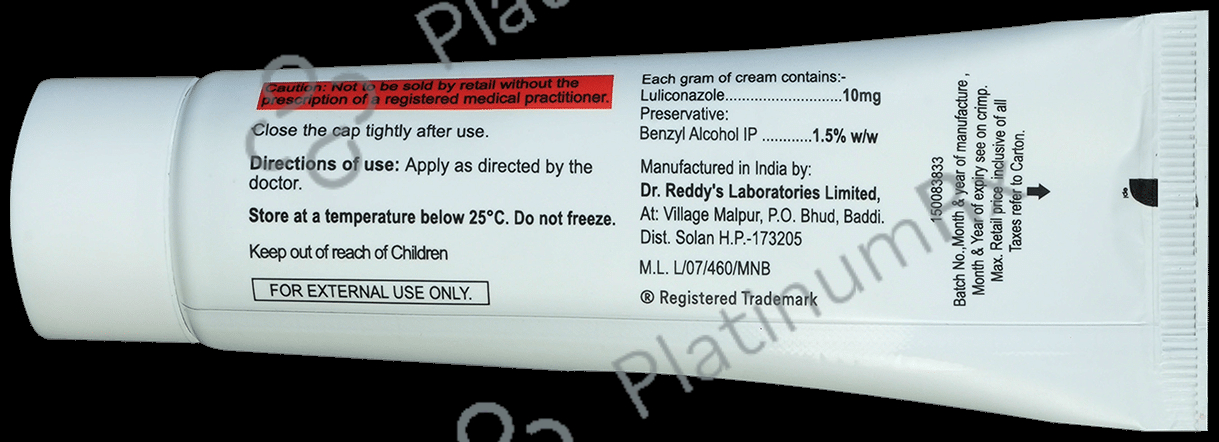 Lucrush 1% Cream 50gm