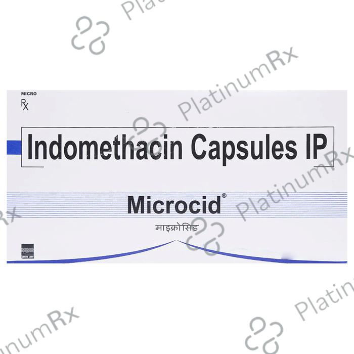 Microcid 25mg Capsule 10s