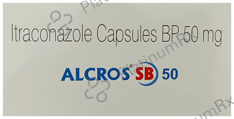 Alcros SB 50mg Capsule 10s