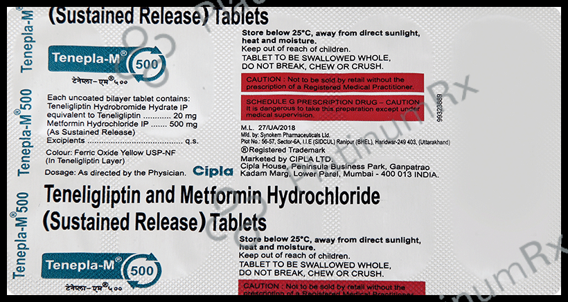 Gluconorm G 4/1000mg Tablet PR 15s