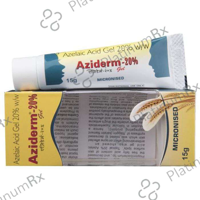 Aziderm 20% Gel 15gm