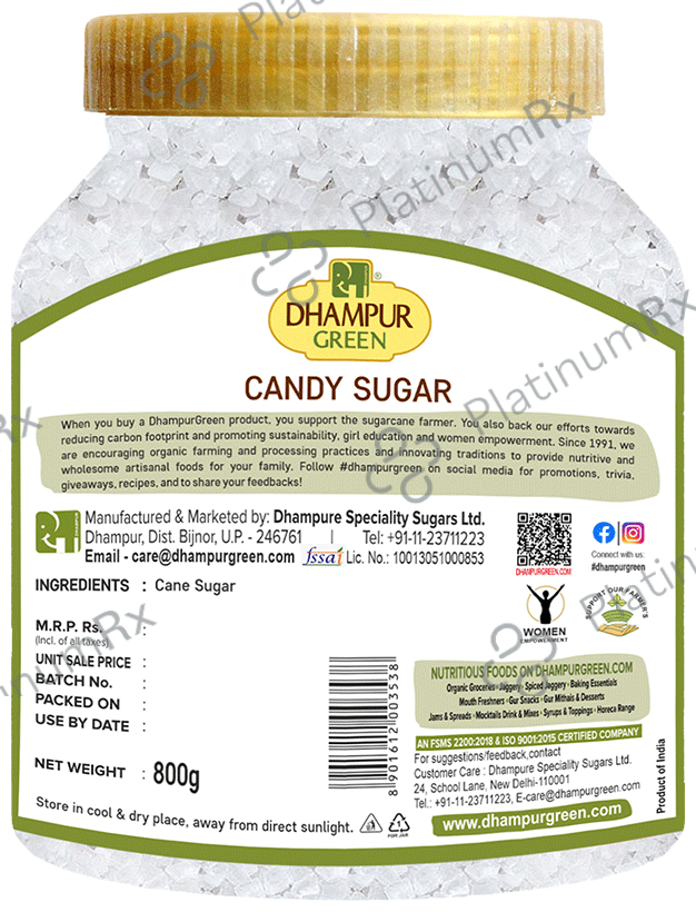 Dhampur Green Candy (Mishri)