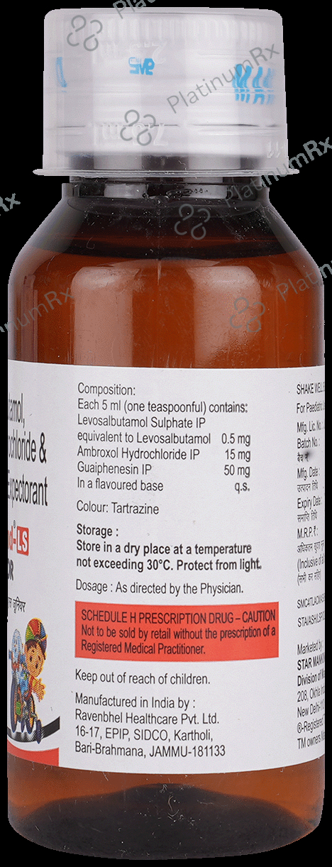 Asthakind LS Junior Expectorant 60ml