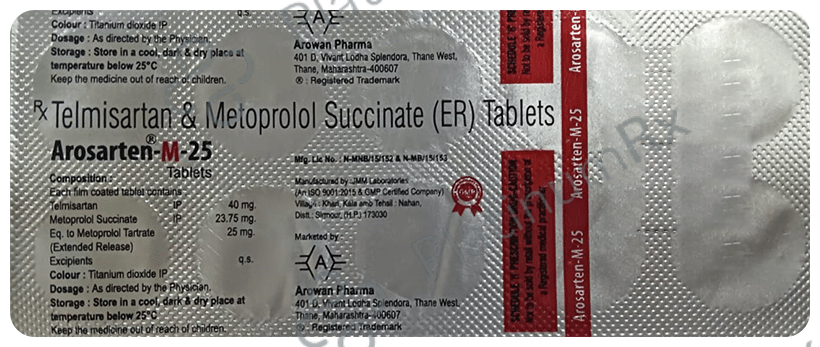 Arosarten-M 25 Tablet ER