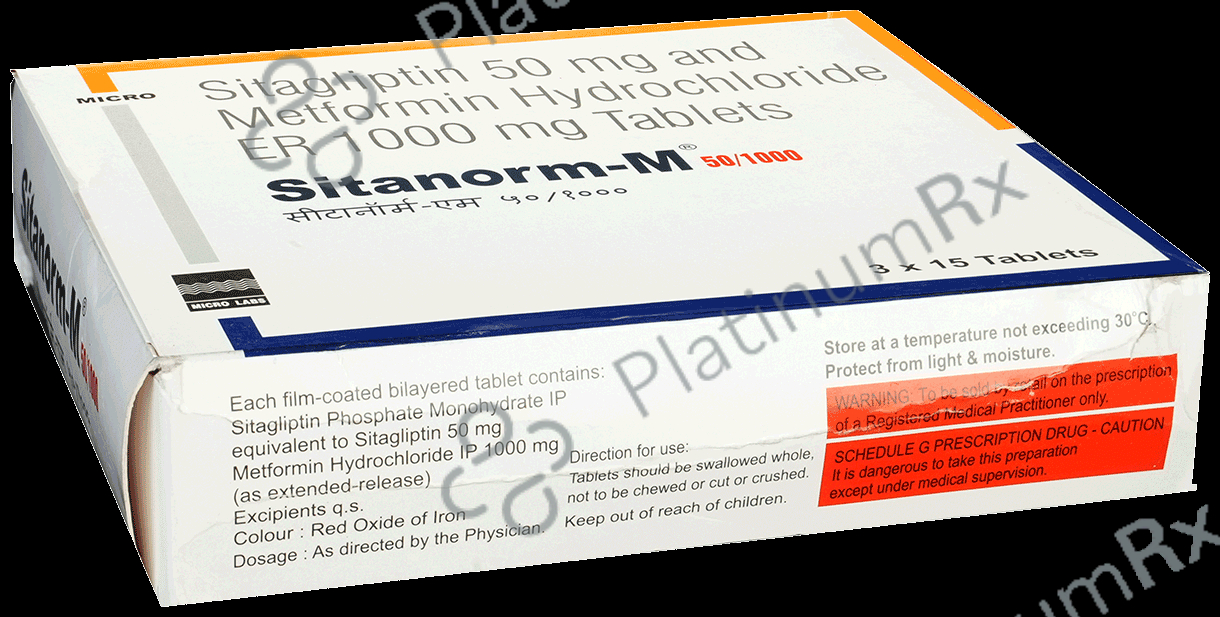 Sitanorm-M 50/1000 Tablet ER