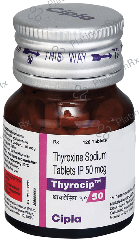 Thyrocip 50 Tablet