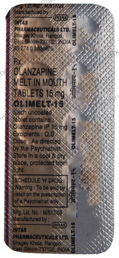 Olimelt 15mg Tablet 10s