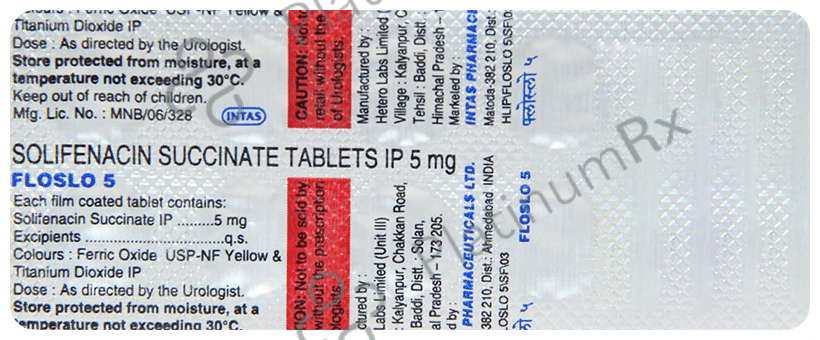 Floslo 5mg Tablet 10s