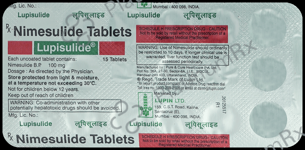 Lupisulide Tablet