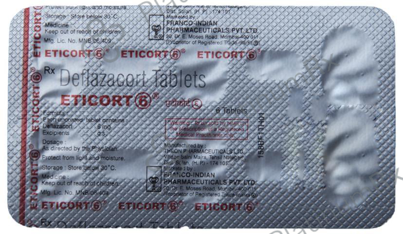 Eticort 6mg Tablet 6s