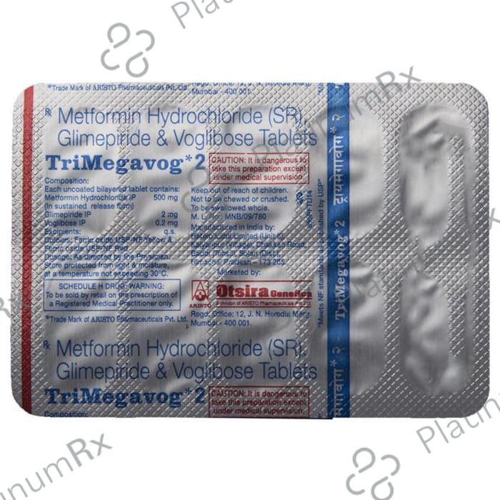 Trimegavog 2 Tablet SR 10 tablets