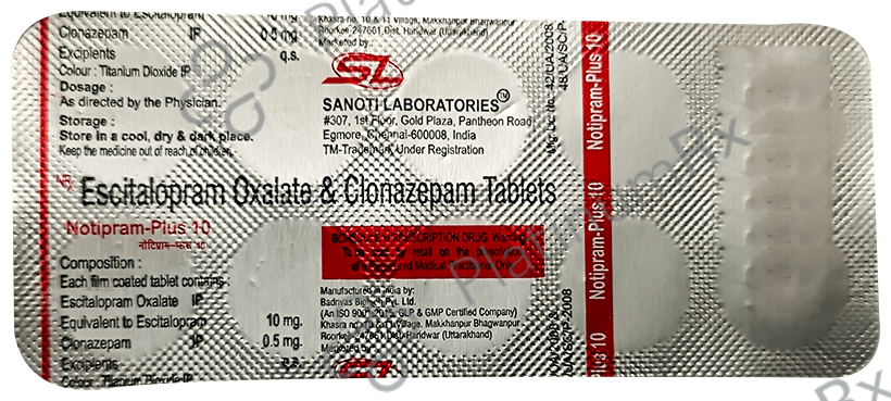 Notipram-Plus 10 Tablet