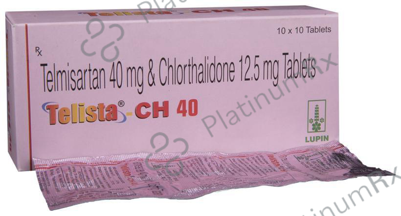 Telista CH 40/12.5mg Tablet 10s