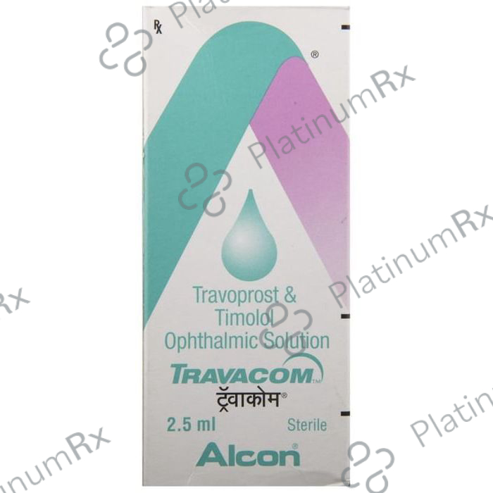 Travacom 5mg/40mcg Eye Drop 1s