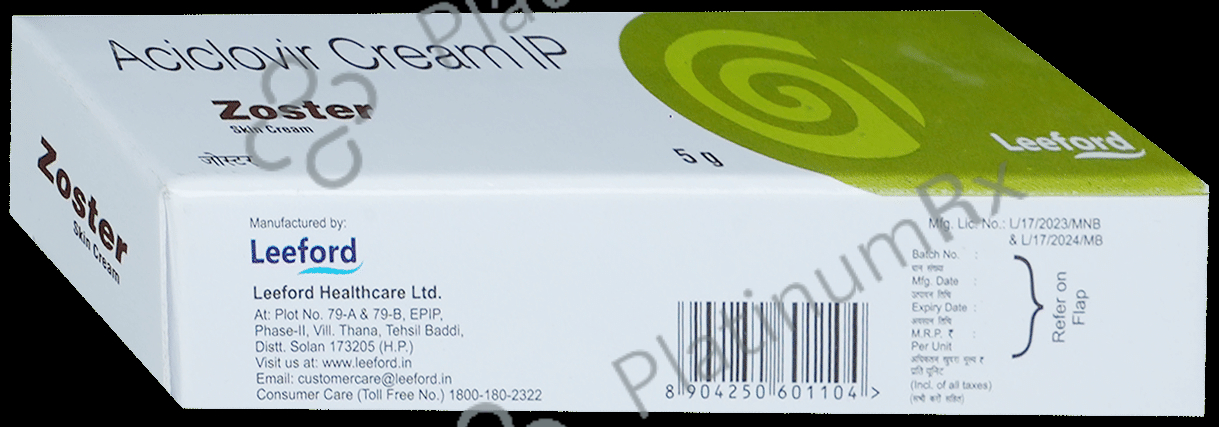 Zoster Cream 5gm