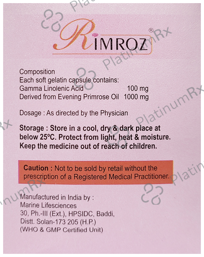 Rimroz Softgel Capsule