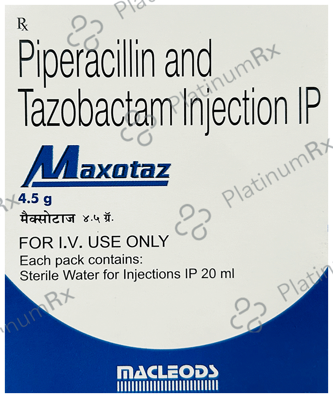Maxotaz 4000/500mg Injection 10ml
