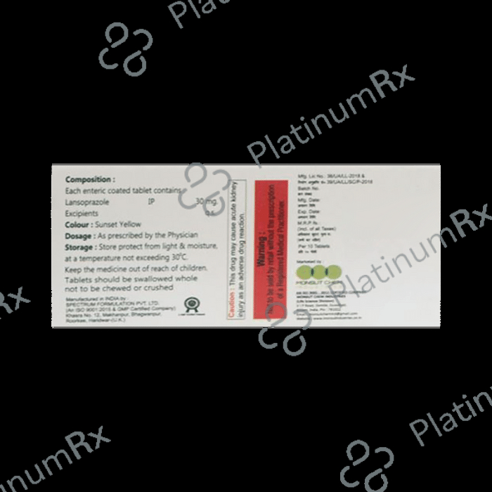 M Lanz 30mg Capsule
