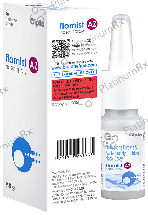 Flomist AZ Nasal Spray 1ml