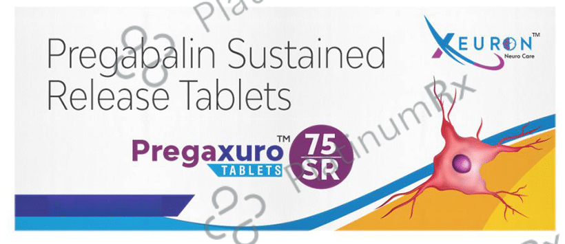 Pregaxuro 75 SR Tablet
