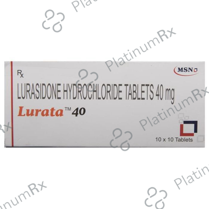 Lurata 40mg Tablet 10s