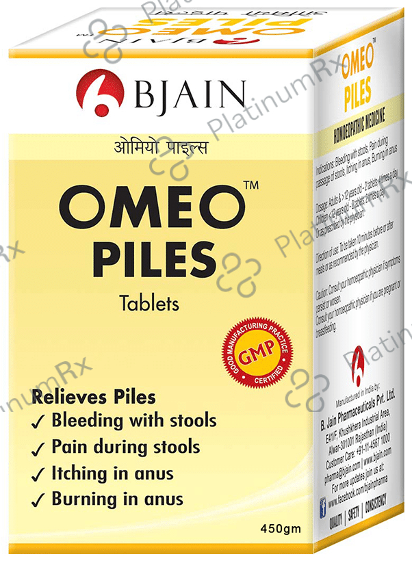 Bjain Omeo Piles Tablet