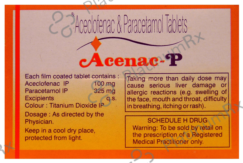 Acenac-P Tablet 10 Tablet
