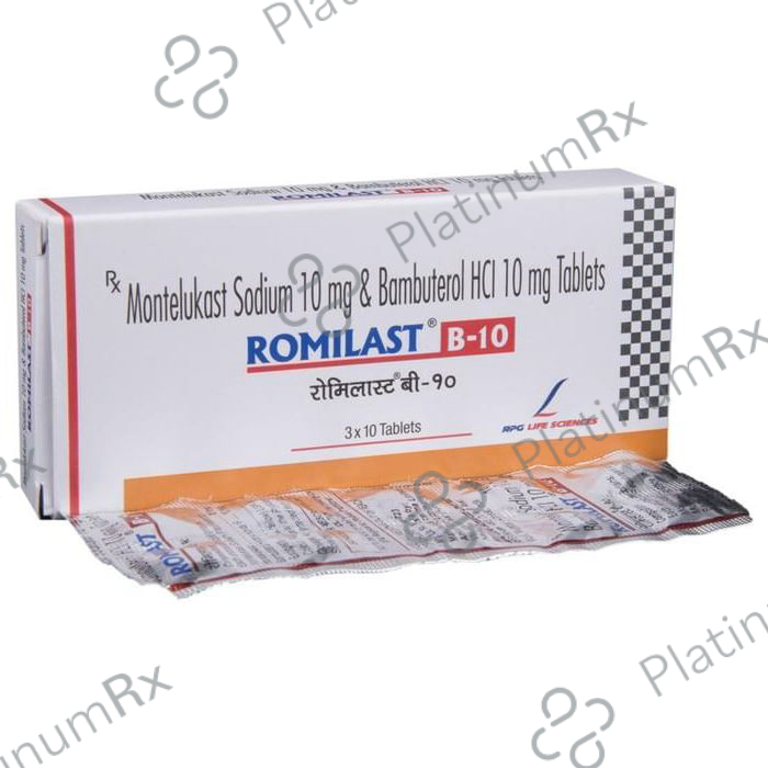 Romilast B 10/10mg Tablet 10s