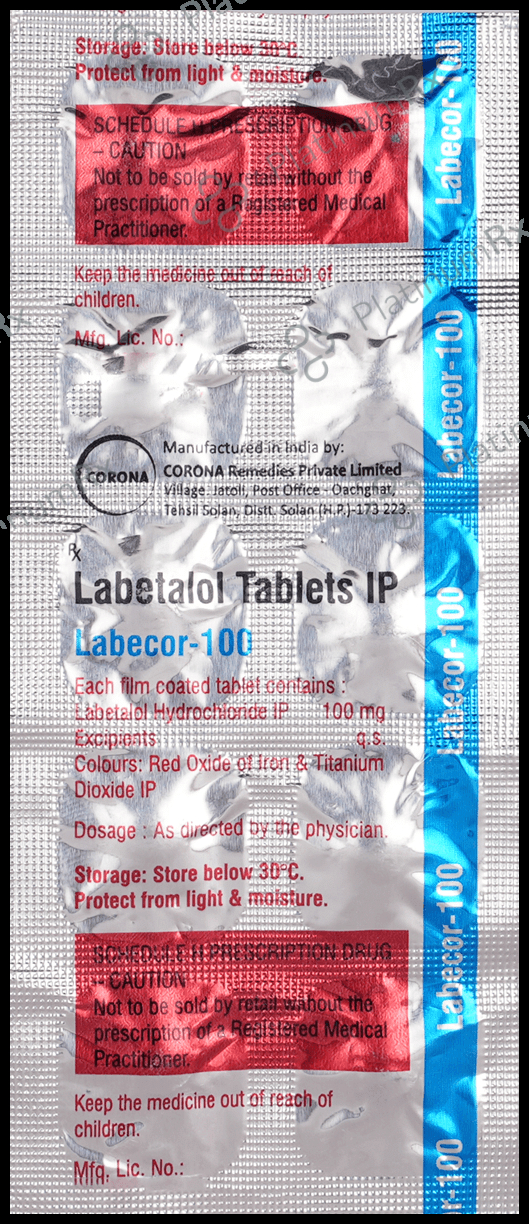 Labecor 100mg Tablet 10s