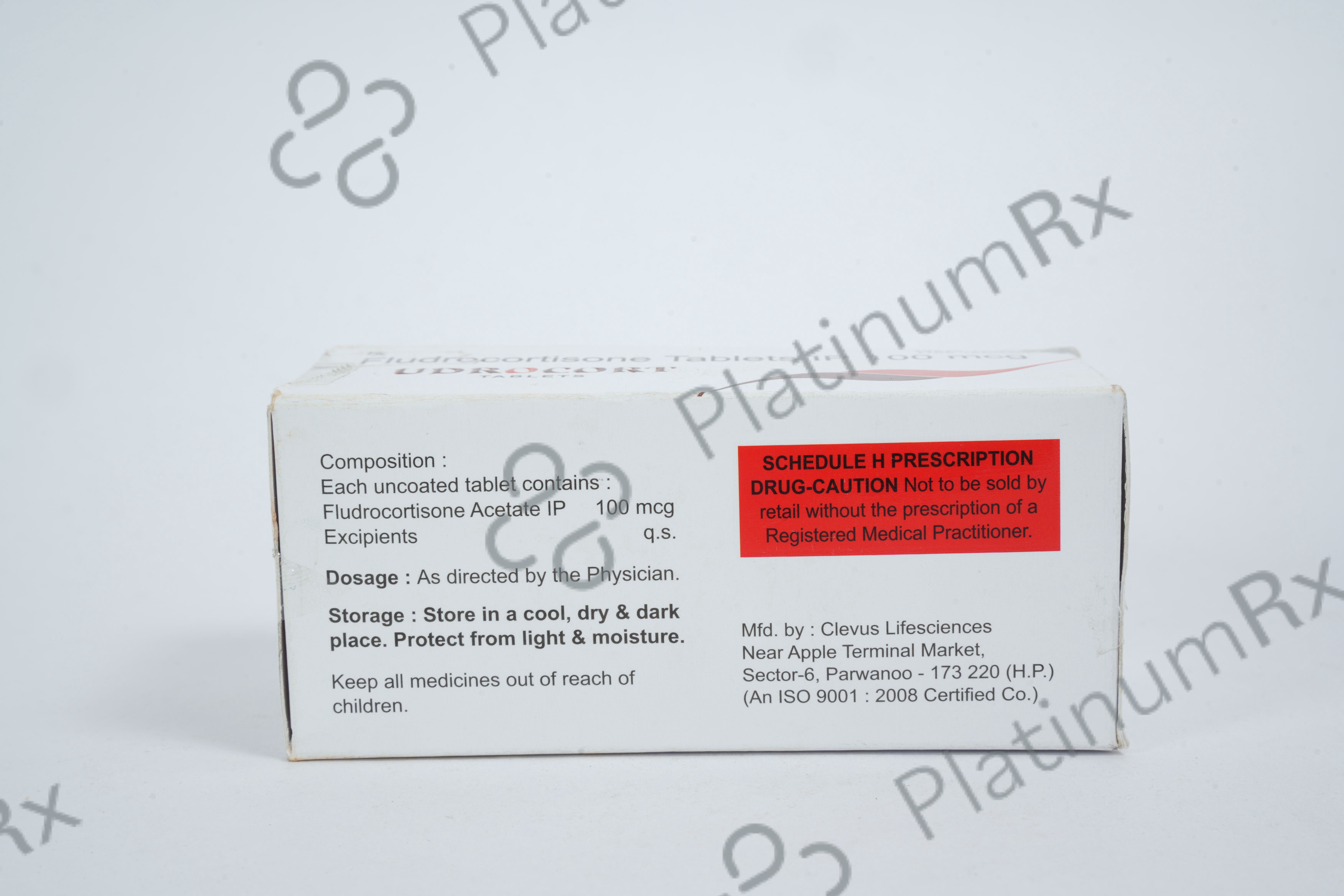 Udrocort 100mcg Tablet 10s