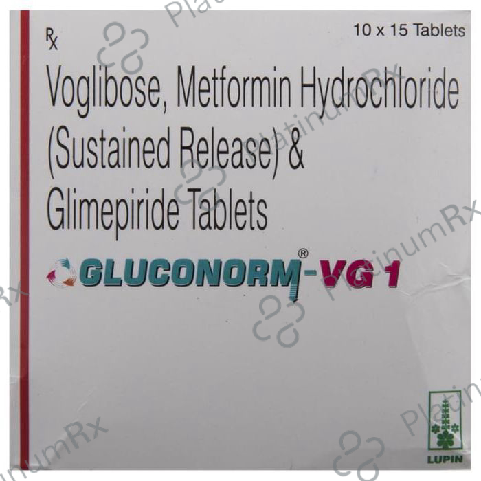 Gluconorm-VG 1 Tablet SR