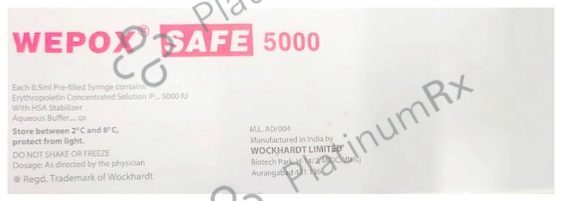 Wepox Safe 5000IU Injection