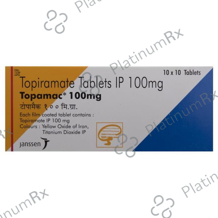 Topamac 100mg Tab 10s