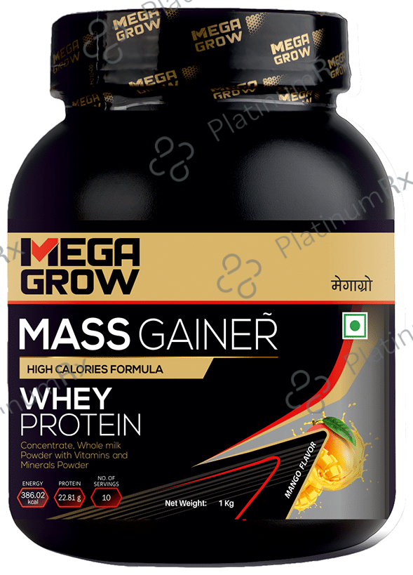 Megagrow Mass Gainer Mango