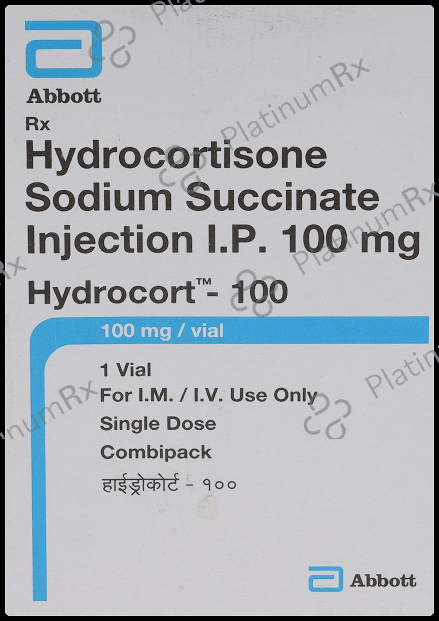 Hydrocort 100mg (WFI) Injection 1s