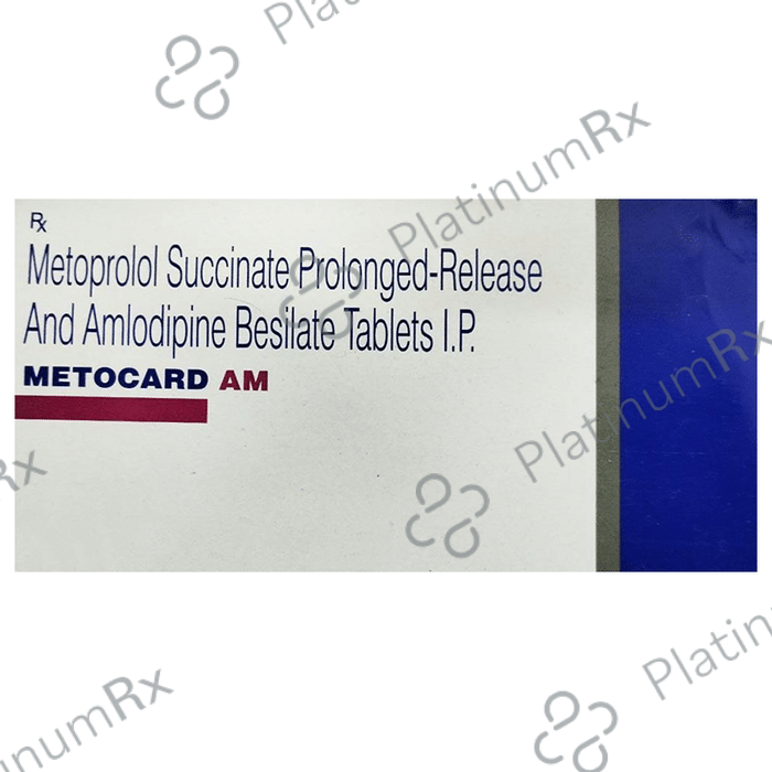 Metocard AM 5/50mg Tablet PR 10s