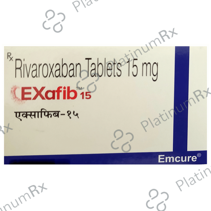 Exafib 15mg Tablet 14s