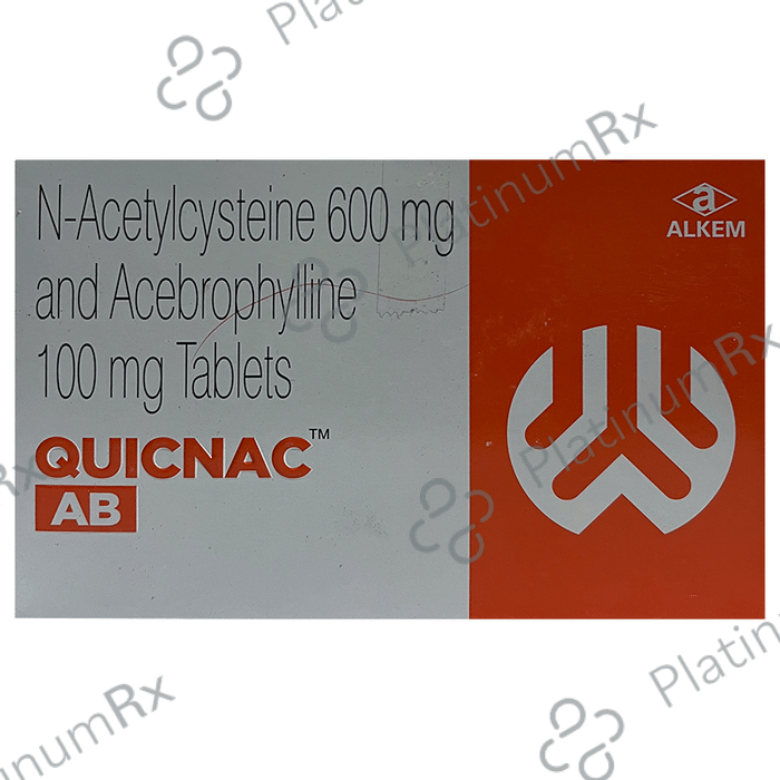 Quicnac AB 100/600mg Tablet 10s