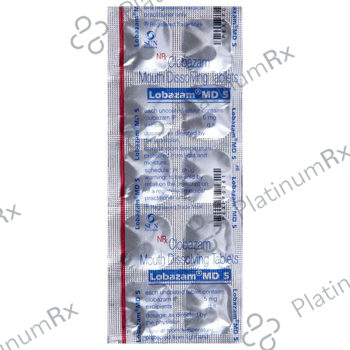 Lobazam 5mg Tablet