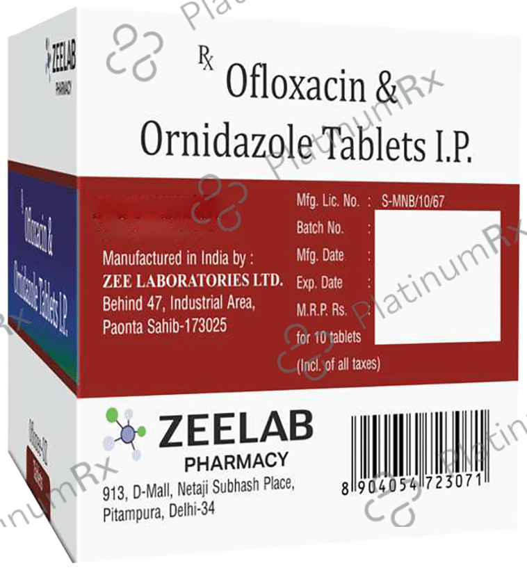 Oflozee-OZ Tablet
