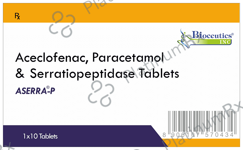 Aserra P 100mg/325mg/15mg Tablet