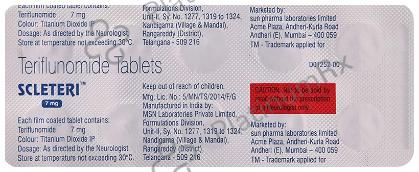 Scleteri 7mg Tablet