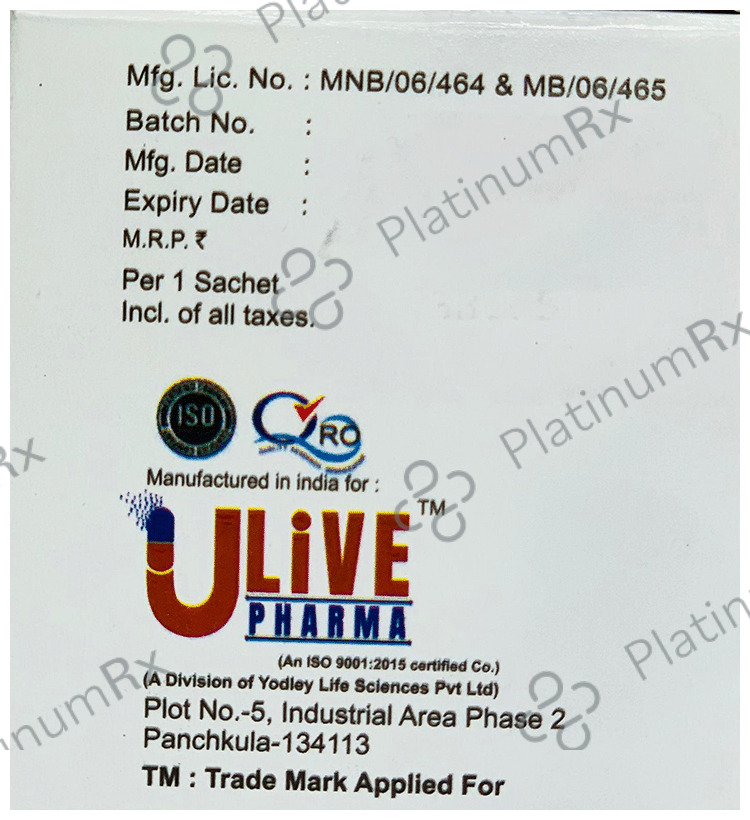Uwell-D3 Sachet Orange Sugar Free