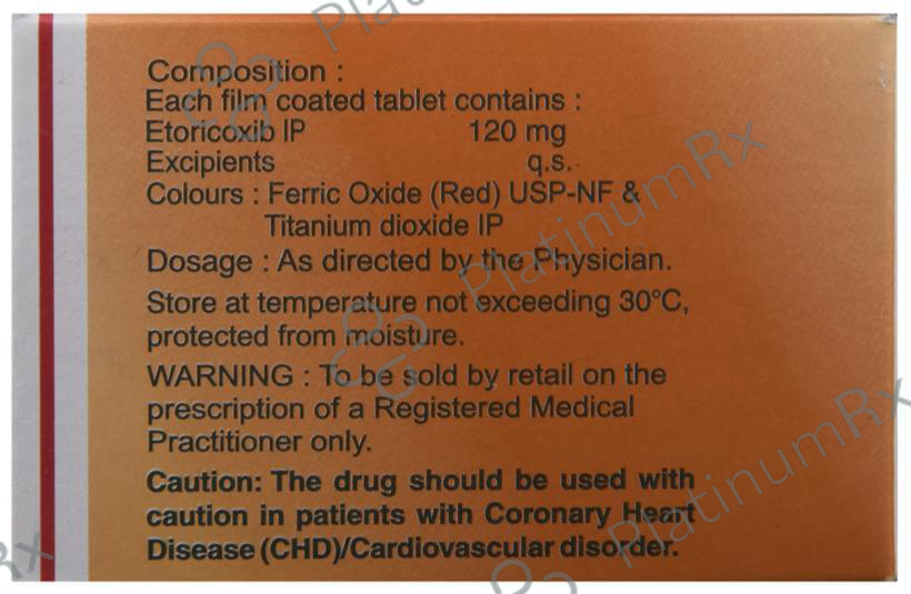 Etrobax 120mg Tablet 10s